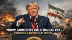 Trump Announces End of Iranian Era