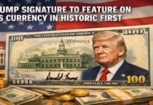 Trump Signature to Feature on US Currency in Historic First