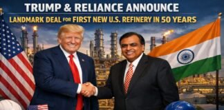 Trump and Reliance Announce Landmark Deal