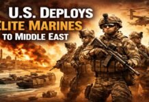 U.S. Deploys Elite Marines to Middle East