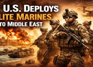 U.S. Deploys Elite Marines to Middle East as Oil Prices Surge U.S. Deploys Elite Marines to Middle East
