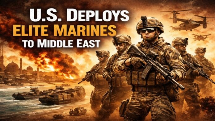 U.S. Deploys Elite Marines to Middle East