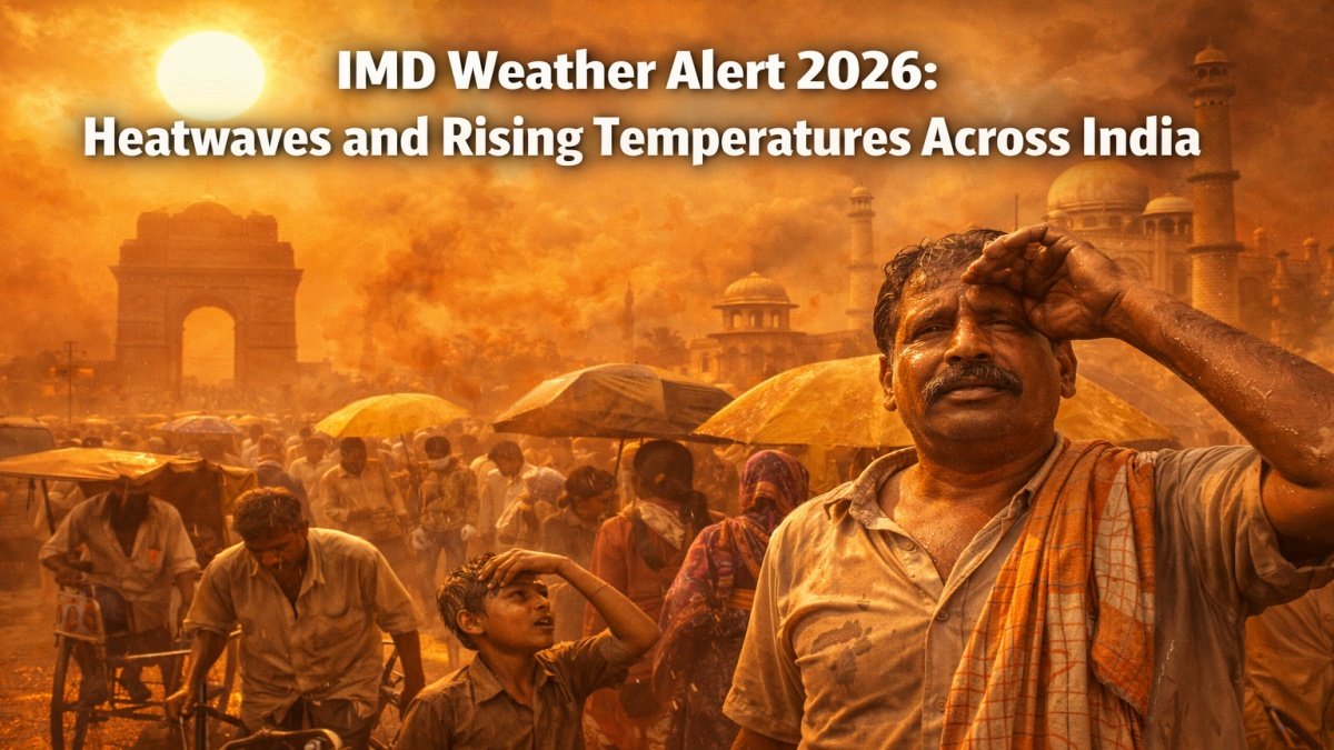 IMD Weather Alert 2026: Heatwaves and Rising Temperatures Across India
