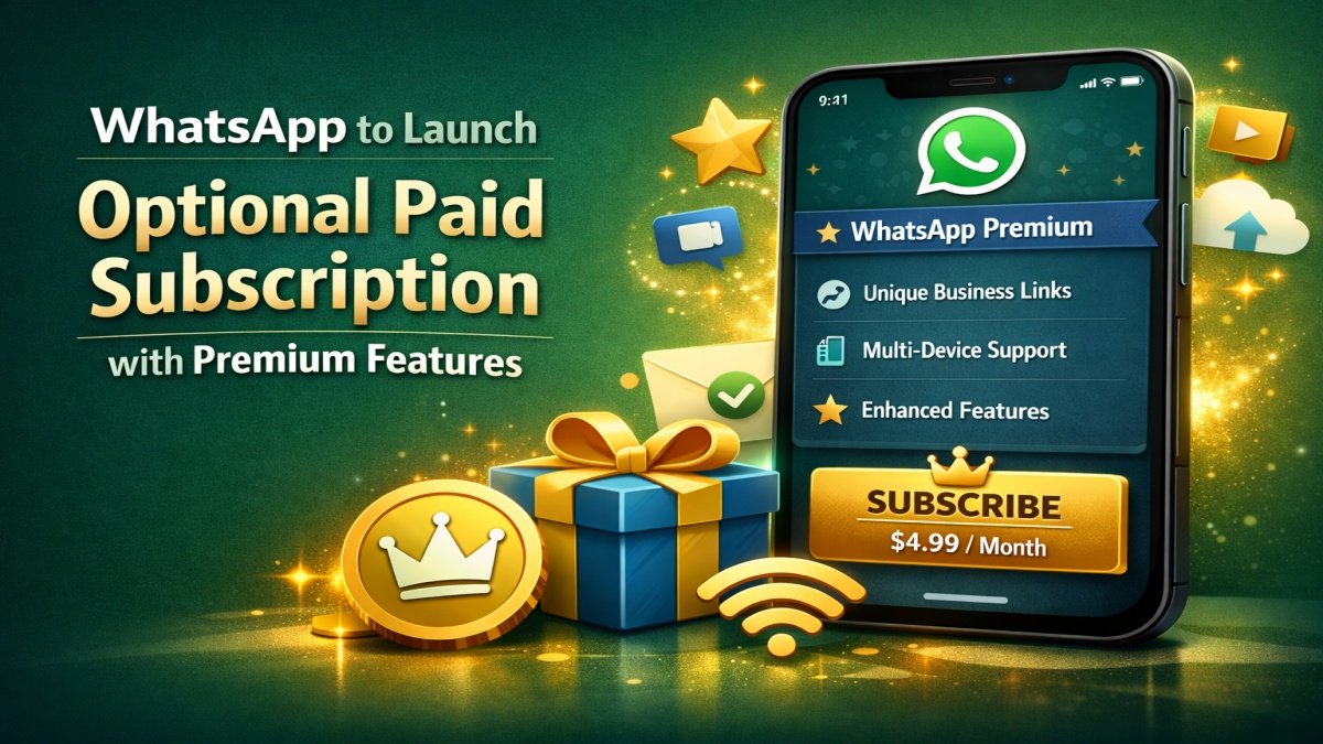 WhatsApp to Launch Optional Paid Subscription with Premium Features
