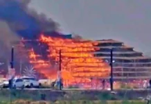 Fire Erupts at Ayodhya Mahayajna, Disaster Averted as Rescue Teams Act Fast