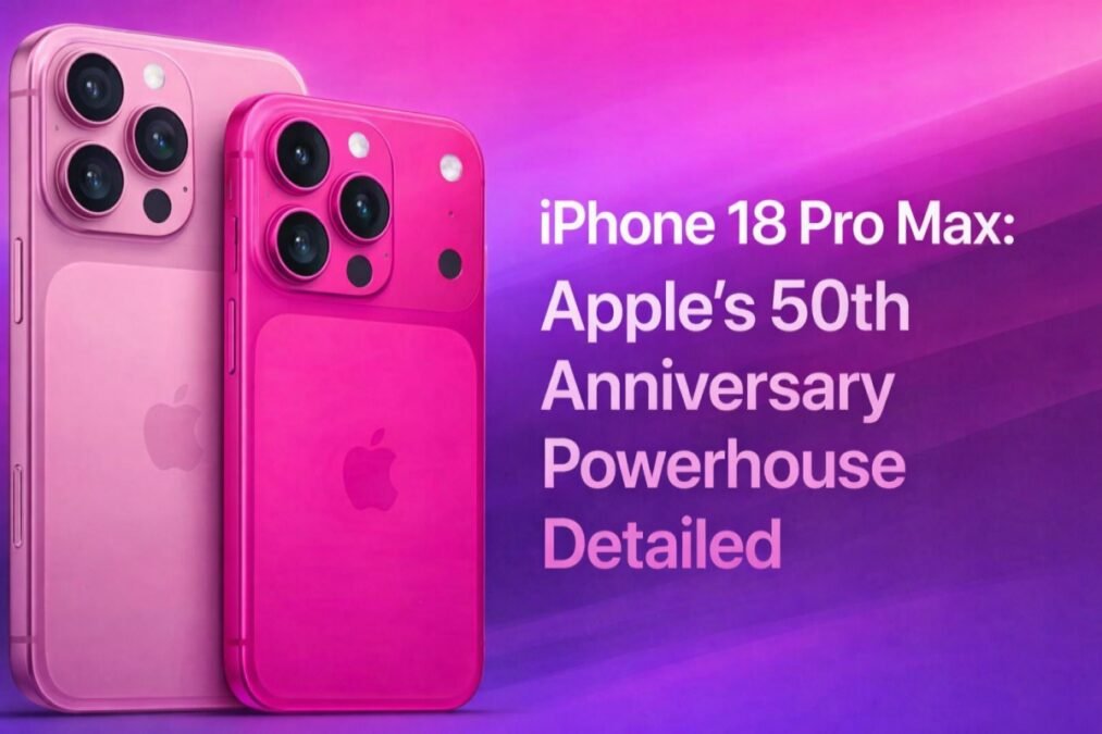 iPhone 18 Pro Max: Apple’s 50th Anniversary Powerhouse Detailed