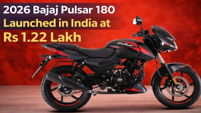 2026 Bajaj Pulsar 180 Launched in India 2026 Bajaj Pulsar 180 Launched in India