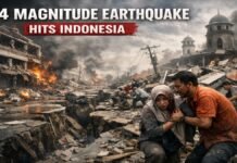7.4 Magnitude Earthquake Hits Indonesia
