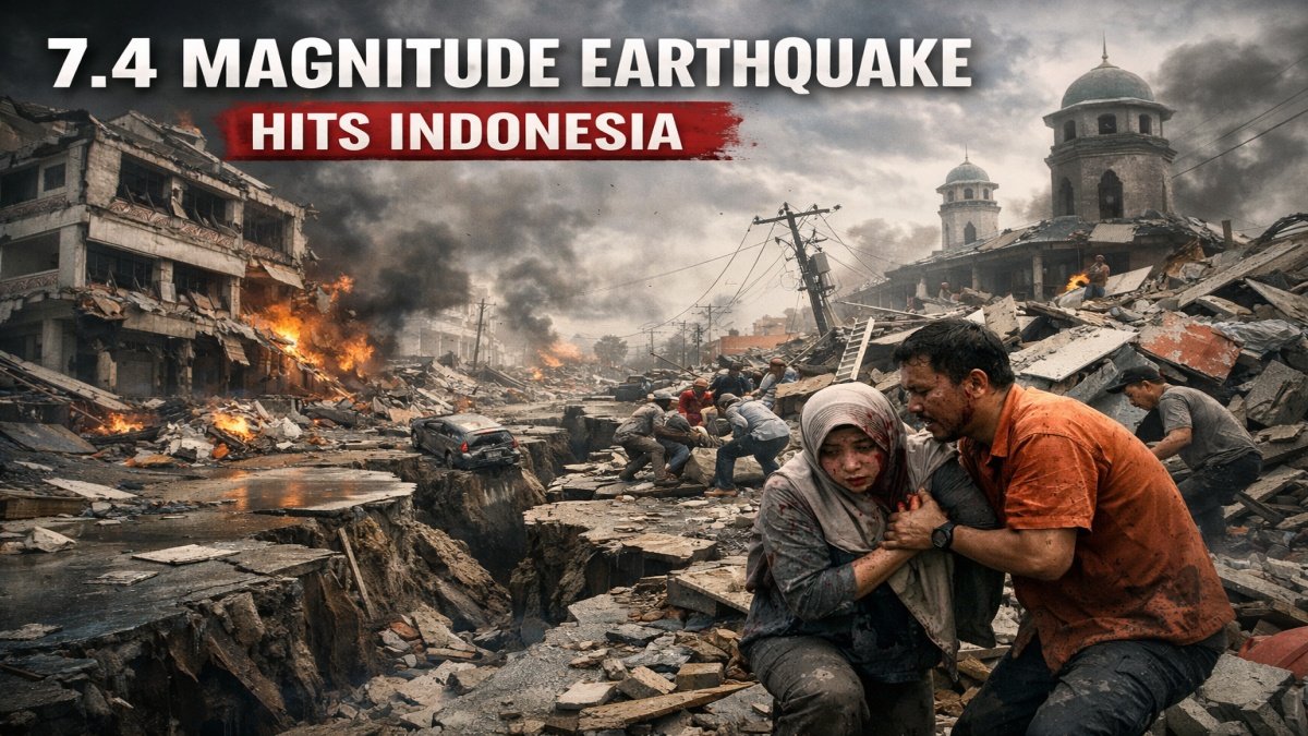 7.4 Magnitude Earthquake Hits Indonesia: One Dead, Tsunami Warning Lifted