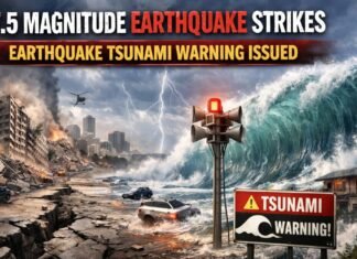 7.5 Magnitude Earthquake Strikes Northern Japan