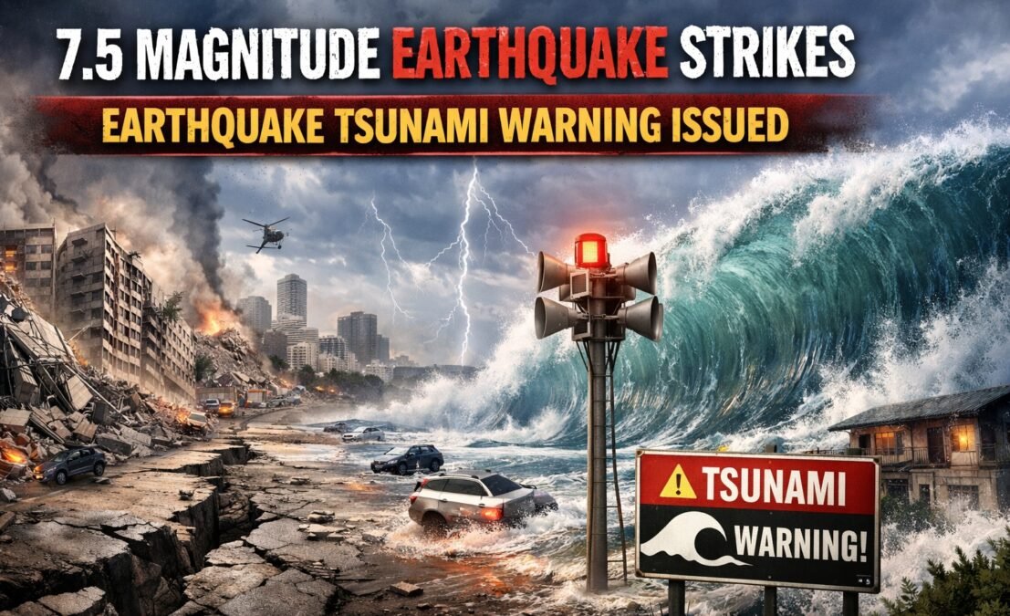7.5 Magnitude Earthquake Strikes Northern Japan | PalPal News Hub | Latest National, Technology, and Astrology News 7.5 Magnitude Earthquake Strikes Northern Japan
