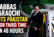 Abbas Araqchi Hits Pakistan for Third Time in 48 Hours
