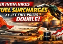 Air India Hikes Fuel Surcharges