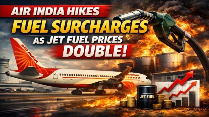 Air India Hikes Fuel Surcharges