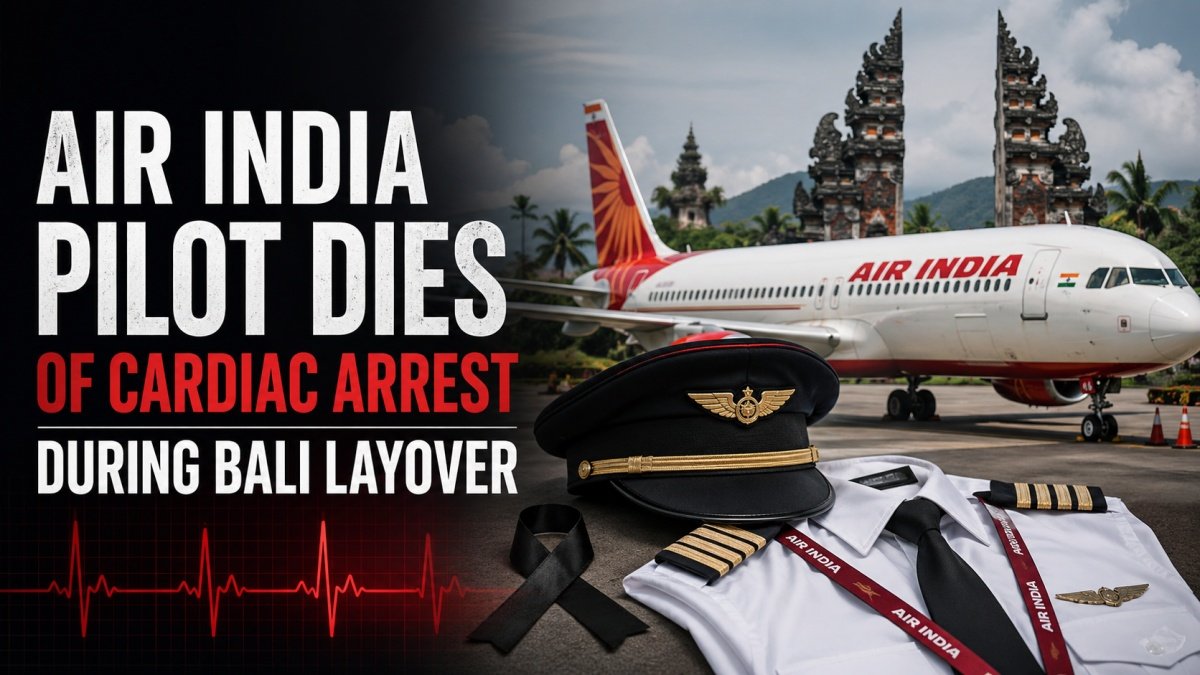 Air India Pilot Dies of Cardiac Arrest During Bali Layover
