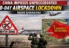 Airspace Lockdown Near Shanghai