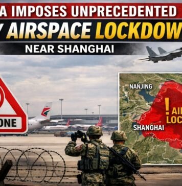 China Imposes Unprecedented 40-Day Airspace Lockdown Near Shanghai Airspace Lockdown Near Shanghai