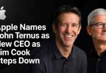 Apple Names John Ternus as New CEO