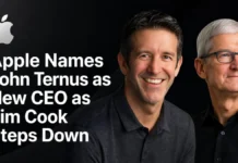 Apple Names John Ternus as New CEO