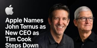 Apple Names John Ternus as New CEO