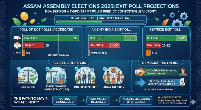 Assam Exit Polls 2026