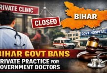 Bihar Govt Bans Private Practice for Doctors