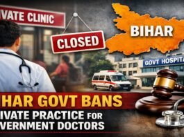 Bihar Govt Bans Private Practice for Government Doctors Bihar Govt Bans Private Practice for Doctors
