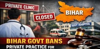 Bihar Govt Bans Private Practice for Doctors