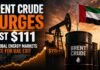 Brent Crude Surges