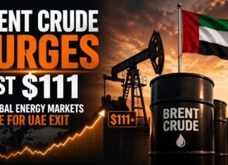 Brent Crude Surges
