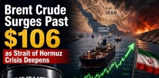 Brent Crude Surges