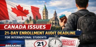 Canada Issues 21-Day Enrollment Audit