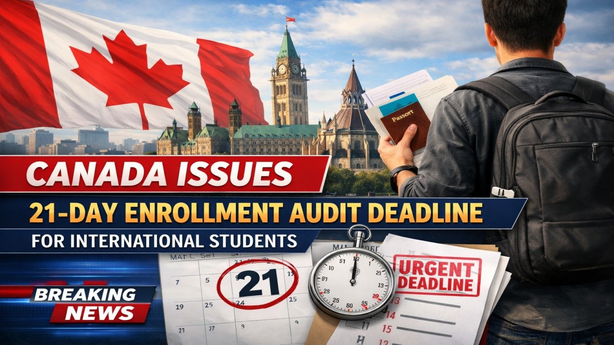 Canada Issues 21-Day Enrollment Audit Deadline for International Students