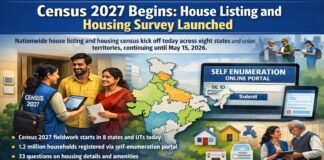 India Commences Census 2027 Fieldwork for House-Listing Census2027