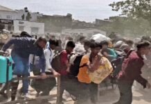 Chaos at Udhna Station