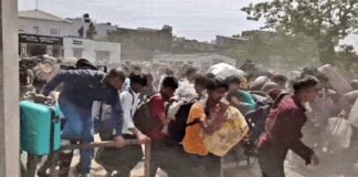 Chaos at Udhna Station