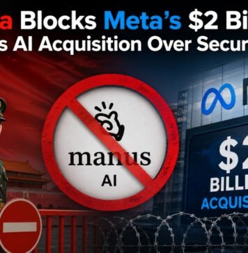 China Blocks Meta’s $2 Billion Manus AI
