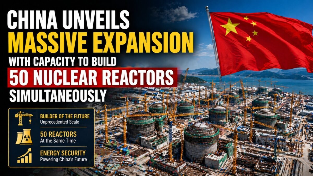 China Unveils Massive Expansion