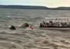 Cruise Boat Sinks in Bargi Dam