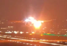 Delta Flight 104 Engine Fire