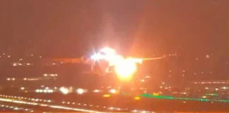 Delta Flight 104 Engine Fire