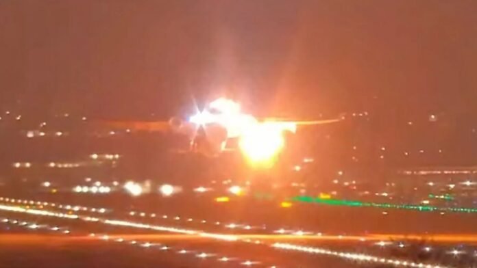 Delta Flight 104 Engine Fire