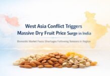 West Asia Conflict Triggers Massive Dry Fruit Price Surge in India Dry Fruit Price Surge in India
