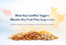 West Asia Conflict Triggers Massive Dry Fruit Price Surge in India Dry Fruit Price Surge in India