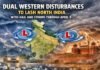 Dual Western Disturbances to Lash North India