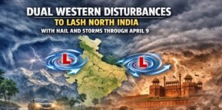 Dual Western Disturbances to Lash North India