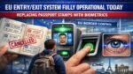 EU Entry,Exit System Fully Operational