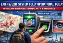 EU Entry,Exit System Fully Operational