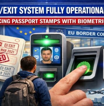 EU Entry,Exit System Fully Operational