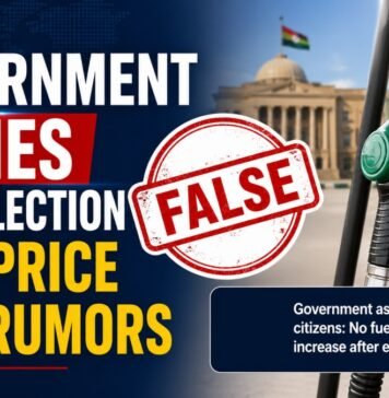 Government Denies Post-Election Fuel Price Hike